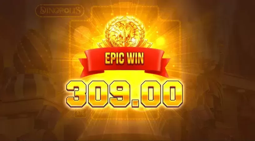 Dinopolis slot screenshot 4
