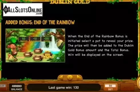 Game Features screen 2