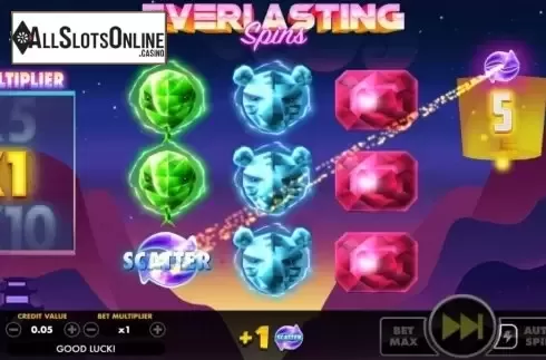 Win Screen 2. Everlasting Spins from Swintt