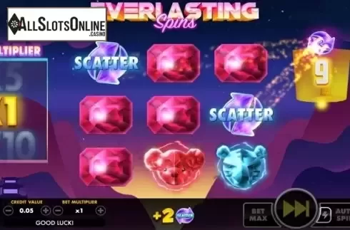 Win Screen 1. Everlasting Spins from Swintt