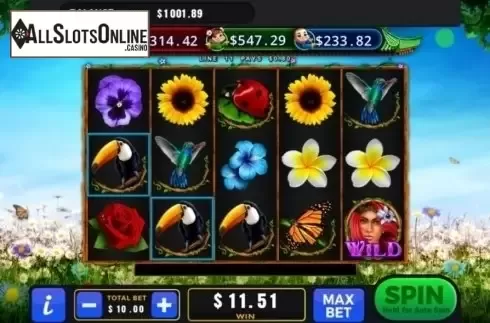 Win Screen. Fantasy Garden from GMW