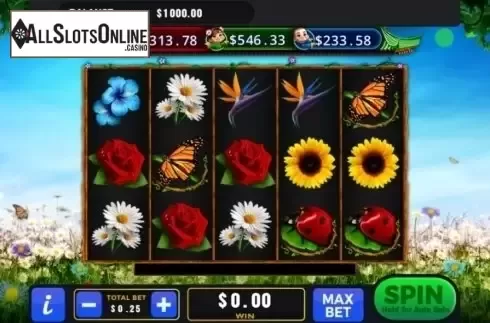 Game Screen. Fantasy Garden from GMW