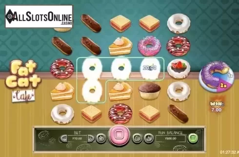 Win Screen 3. Fat Cat Cafe from RTG