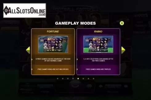 Features 1. Football Fortunes from RTG