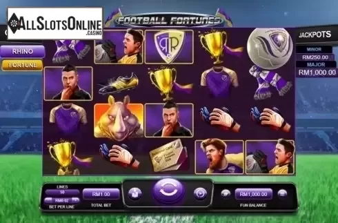Reel Screen. Football Fortunes from RTG