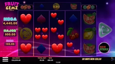 Fruit Gemz Splitz slot screenshot 4
