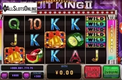 Reel Screen. Fruit King Deluxe from CQ9Gaming