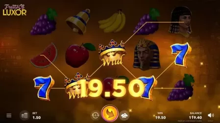 Fruits of Luxor slot screenshot 5