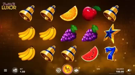 Fruits of Luxor slot screenshot 1