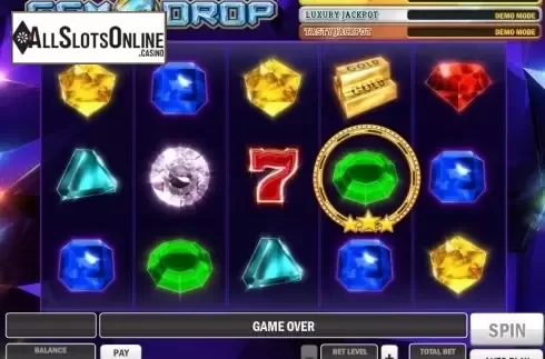 Screen 1. Gem Drop from Play'n Go