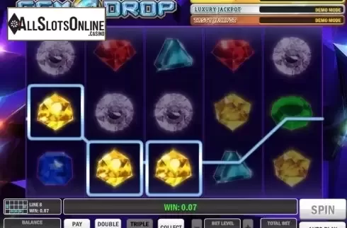 Screen 2. Gem Drop from Play'n Go