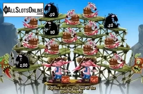 Bonus Game screen. Goblins Hideout from MultiSlot