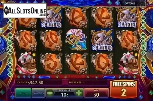 Scatter screen. Goblins Hideout from MultiSlot