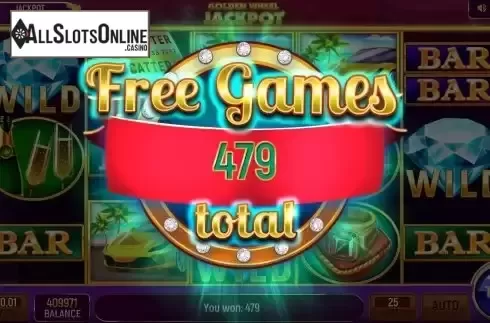 Win Free Games screen