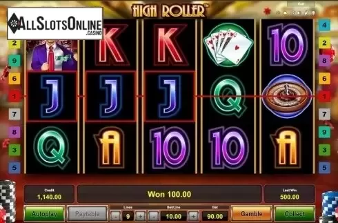 Game workflow 3. High Roller (Novomatic) from Novomatic