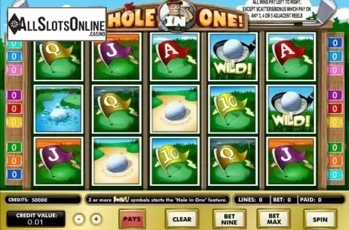 Reel Screen. Hole in One (Amaya) from Amaya
