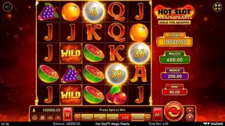 Hot Slot™: Magic Pearls slot screenshot 1