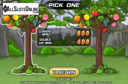 Double Up Risk Game Screen
