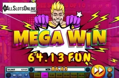 Mega Win. Infinity Hero from Wazdan