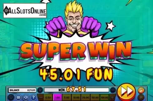 Super Win. Infinity Hero from Wazdan