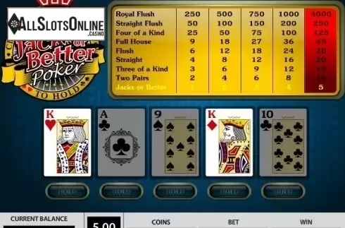 Win Screen. Jacks or Better (Pragmatic) from Pragmatic Play