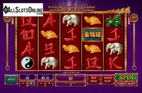 Reels. Jin Qian Wa from Playtech