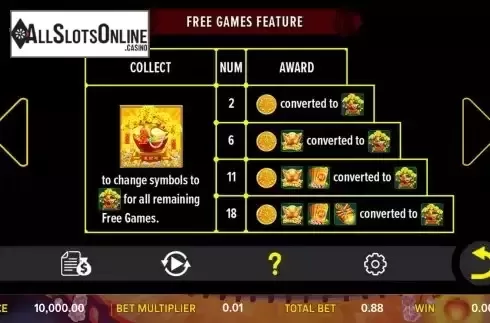 Free Games screen 2