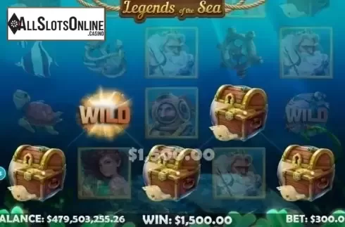 Great Win. Legends of the Sea (Mobilots) from Mobilots