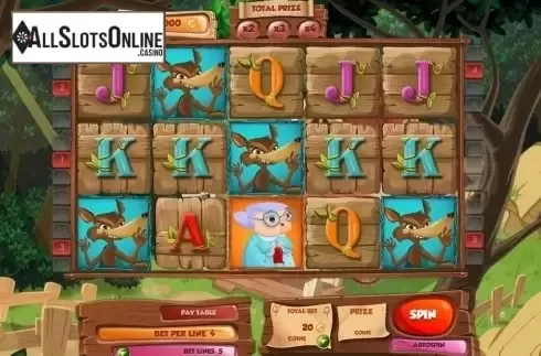 Game Workflow screen. Little Red Riding Hood (Red Rake) from Red Rake
