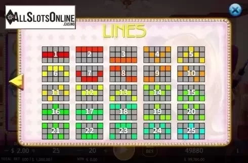 Paylines. Live Streaming Star from KA Gaming