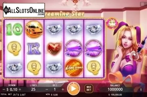 Reel Screen. Live Streaming Star from KA Gaming