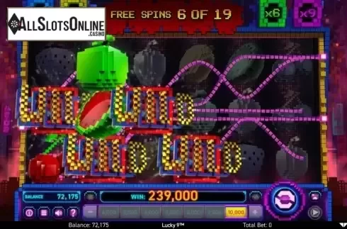 Win Screen 2. Lucky 9 from Wazdan