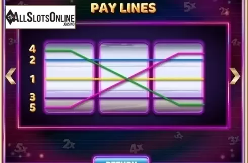 Paytable 5. Lucky wheel from Red Rake