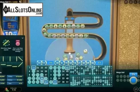Game Screen 4. Mega Ball First Person from Evolution Gaming