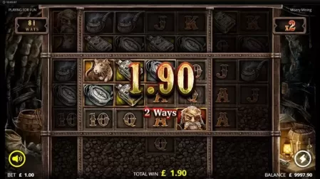 Misery Mining slot screenshot 2