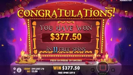 Muertos Multiplier Megaways slot screenshot 10