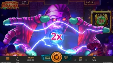 Mummyland Treasures slot screenshot 4