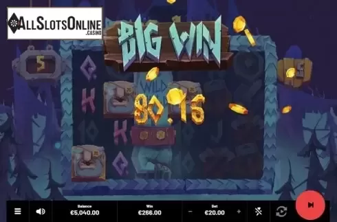 Big Win. Oddin from Mighty Finger