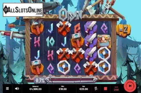Reel Screen. Oddin from Mighty Finger