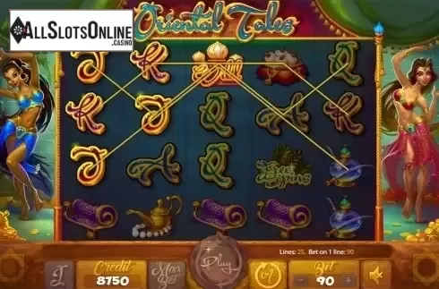 Game workflow 2. Oriental Tales from X Card