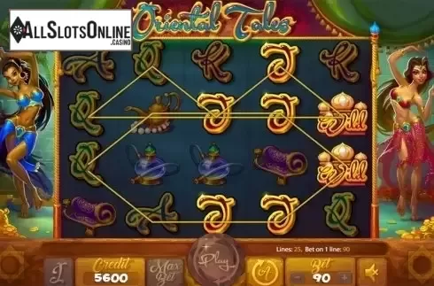 Game workflow 3. Oriental Tales from X Card
