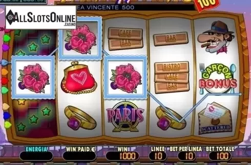 Reel Screen. Paris Paris from Octavian Gaming