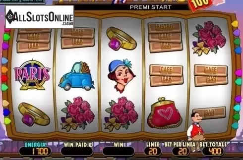 Reel Screen. Paris Paris from Octavian Gaming