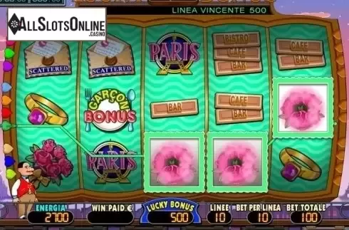 Free Spins. Paris Paris from Octavian Gaming