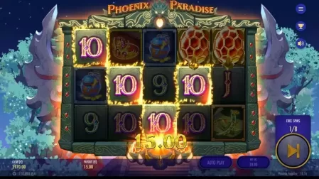 Phoenix Paradise slot screenshot 5
