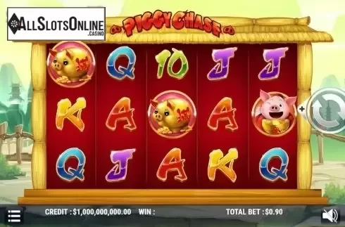 Reel Screen. Piggy Chase from Slot Factory