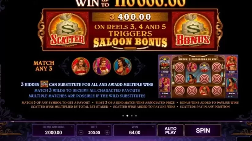 Pistoleras slot screenshot 4