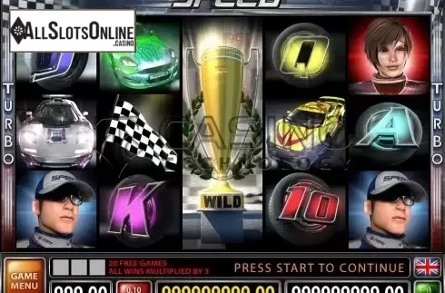 Screen4. Princess Of Speed from Casino Technology