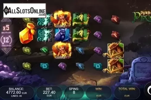 Free Spins 3. Pyro Pixie from Kalamba Games