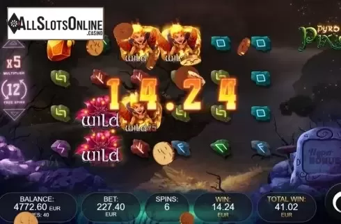 Free Spins 5. Pyro Pixie from Kalamba Games
